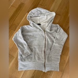 Hatch Maternity Asymmetric Zip Hoodie